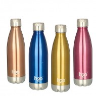 H2O Stainless Steel Water Bottle 500ml SB519